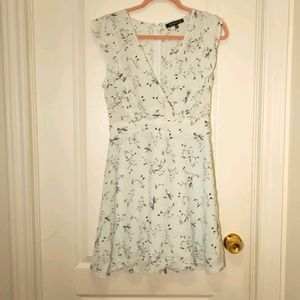 Mint Spring V-neck dress